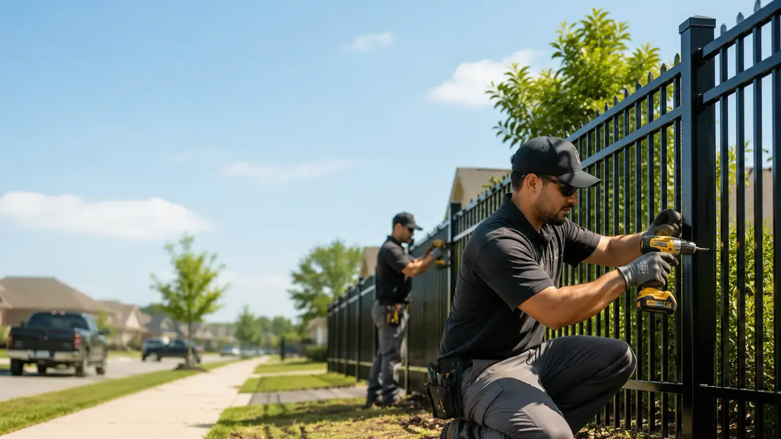 Metal Fence Installation in Holabird, SD